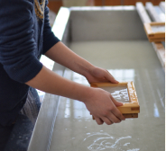 Paper making in Kijimadaira Village and Iiyama City